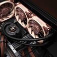 Noctua NL-LC1-24 AiO-Wasserk&uuml;hlung - 240mm, schwarz/braun image number null