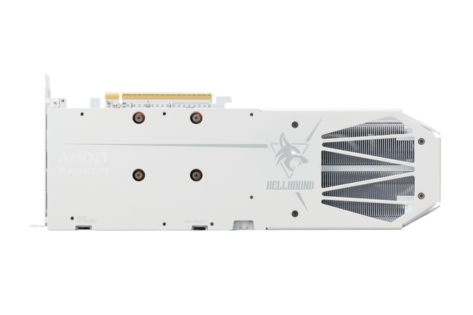 PowerColor Hellhound Spectral White Radeon RX 9060 XT OC Grafikkarte, 16384 MB GDDR6 image number 5
