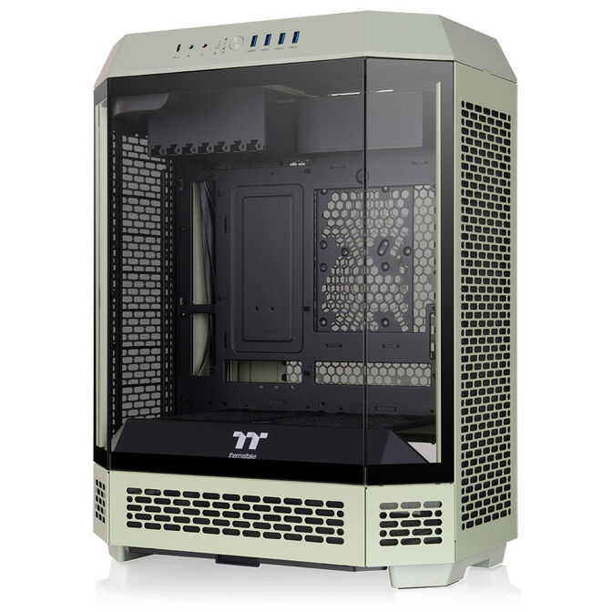 Thermaltake The Tower 600 PC-Geh&auml;use, Midi-Tower, ATX, Tempered Glass - Matcha Green image number 10