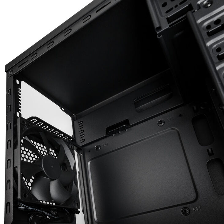 SilverStone Precision PS16 Micro-ATX case - black image number 9