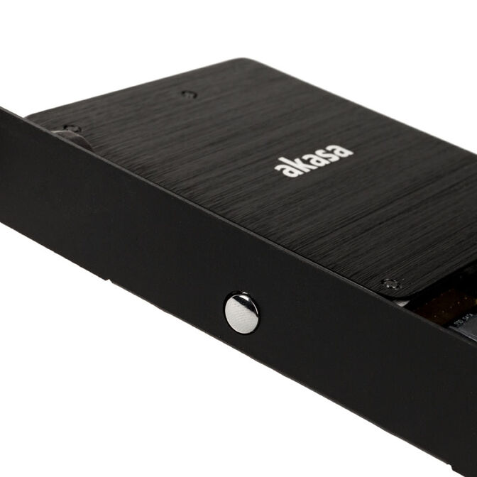 Akasa M.2 PCI-E SATA RGB LED Adapter Karte image number 3