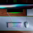 Razer Huntsman Mini Mercury Gaming Keyboard, Optical Switches - White, ISO DE image number null