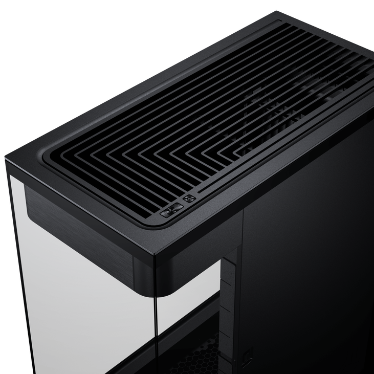 PHANTEKS Evolv X2 PC-Gehäuse, Midi-Tower, E-ATX, Tempered Glass, DRGB - schwarz image number 10