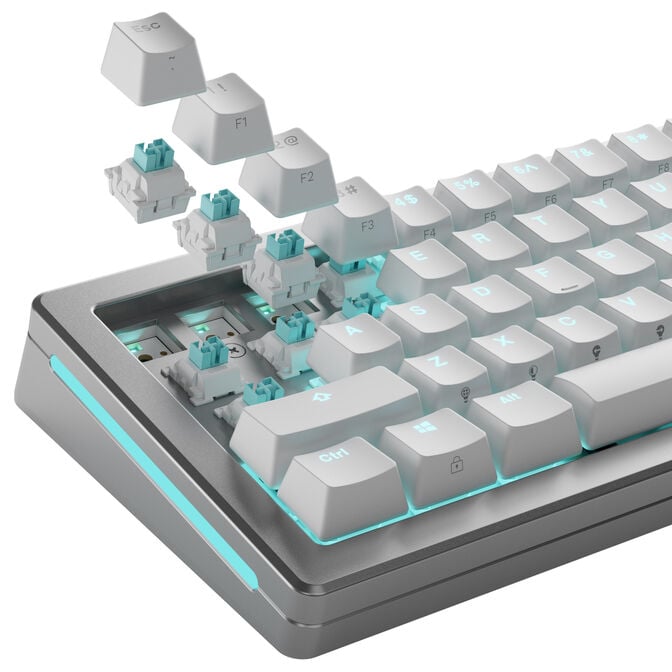 Glorious Lynx HE Standard Switches, Hall-Effekt, linear, MX-Stem, 40g - lubed, 36 St&uuml;ck image number 8