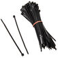 InLine Cable Tie Set 100 Pieces - Black