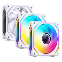 Jonsbo ZL-120W Fan, PWM, ARGB - 120mm, white, 3-pack