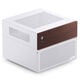 Jonsbo N4 NAS Case, Micro-ATX - White