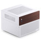 Jonsbo N4 NAS Case, Micro-ATX - White