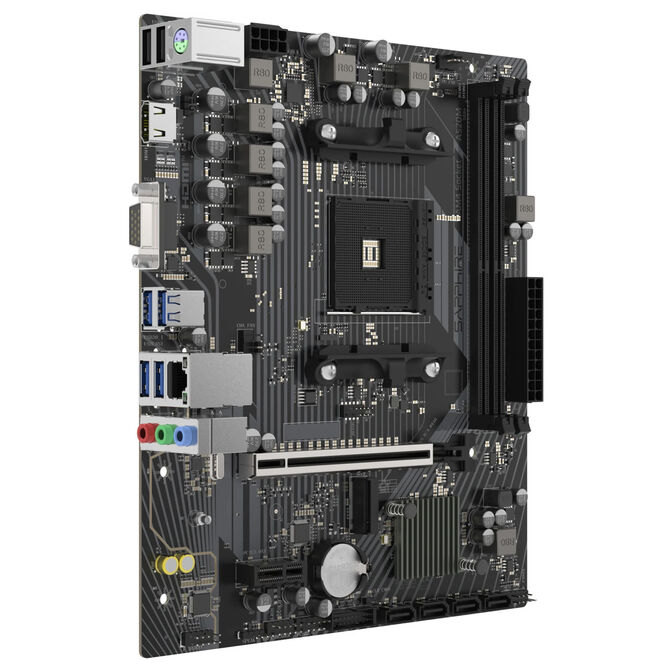 Sapphire Pulse A520M-E Mainboard, Sockel AM4, AMD A520, mATX, DDR4 image number 3