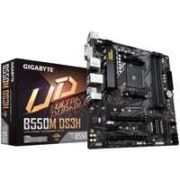 GIGABYTE B550M DS3H, Socket AM4, AMD B550M, Micro-ATX - DDR4