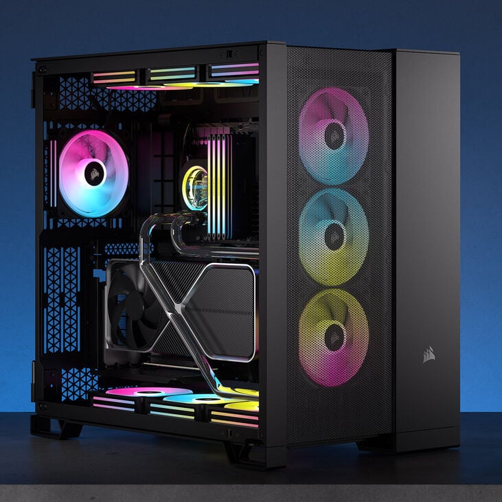 Corsair Hydro X iCUE Link XH405i RGB Elite - stealth gray image number 1