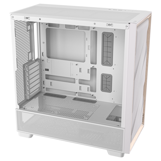 Antec Flux PC Case, Mid Tower, E-ATX, Tempered Glass &ndash; white image number 20