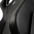 noblechairs EPIC Real Leather Gaming Chair - black image number null