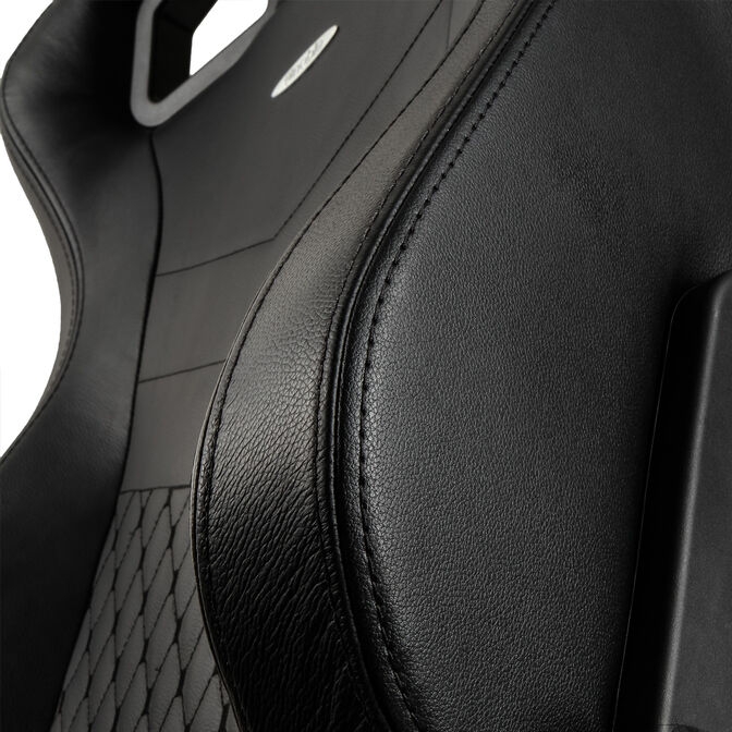 noblechairs EPIC Real Leather Gaming Chair - black image number 7