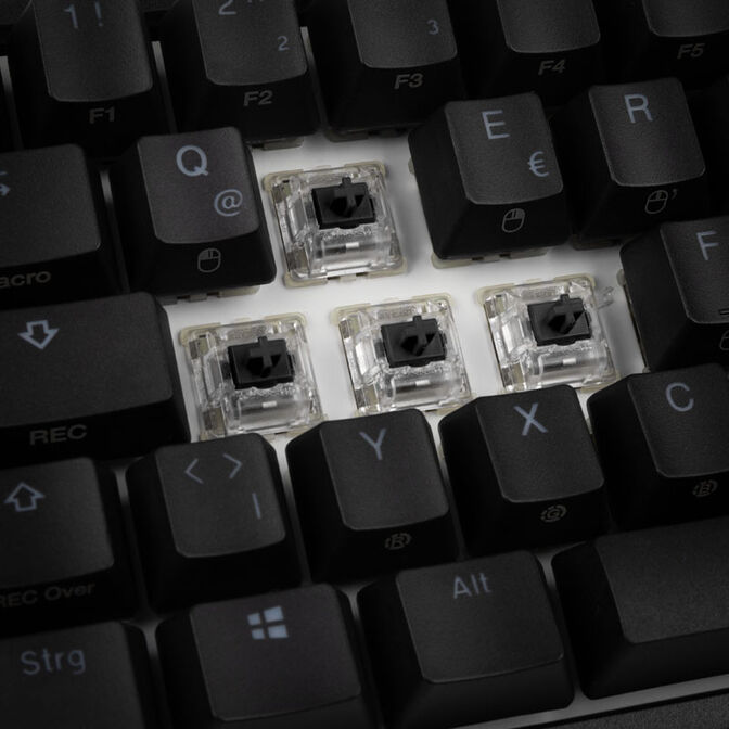 Ducky One 2 SF Gaming Keyboard, MX-Black, RGB LED - black image number 6