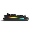 Glorious GMMK 3 Pro HE Wireless 75% Gaming Keyboard, Fox HE Switches - ISO UK, black image number null