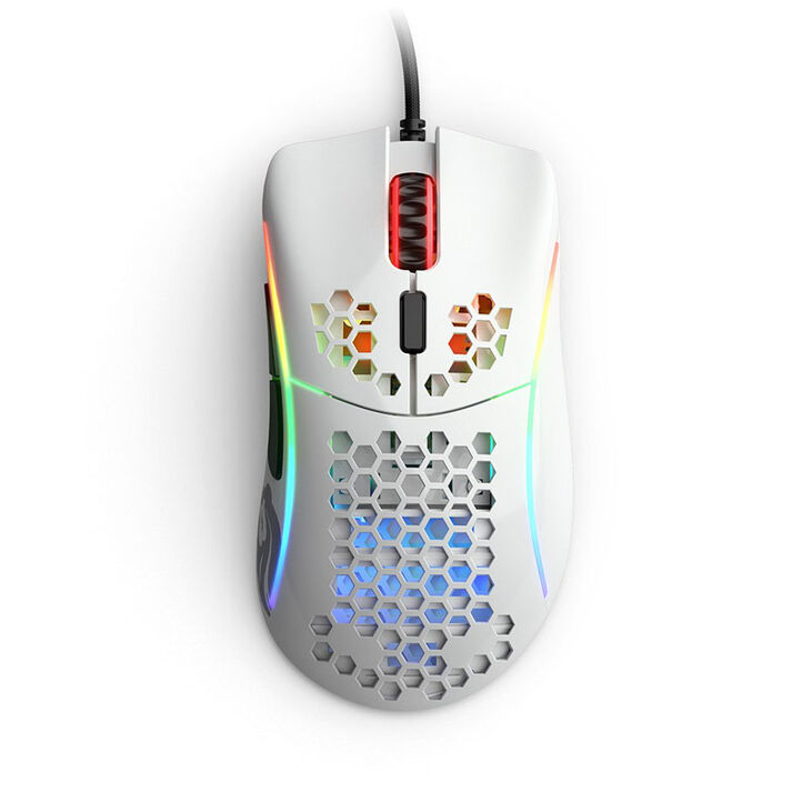Glorious Model D- Gaming Mouse - white, glossy image number 1