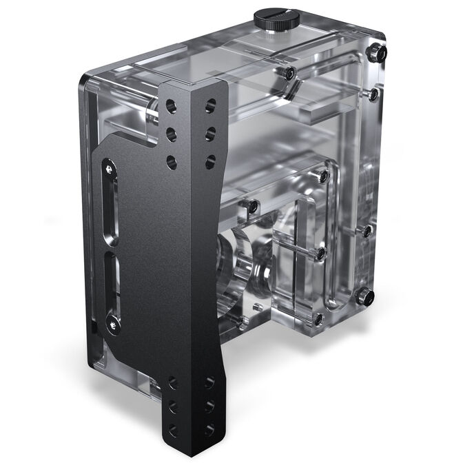Phanteks Glacier EZ-Fit 120RES-DDC Body DDC Reservoir, ARGB - 120mm, black image number 6