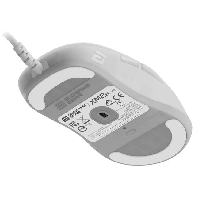 Endgame Gear XM2 8k v2 Gaming Mouse, 8,000Hz - White Frost image number 8