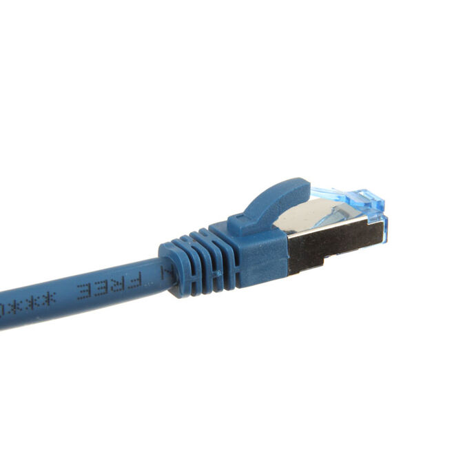 InLine Patch Cable Cat.6A, S/FTP (PiMf), 500MHz, blue - 5m image number 2