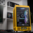 Thermaltake The Tower 200 PC-Geh&auml;use, Mini-Geh&auml;use, Mini-ITX, Tempered Glass - Bumblebee image number null