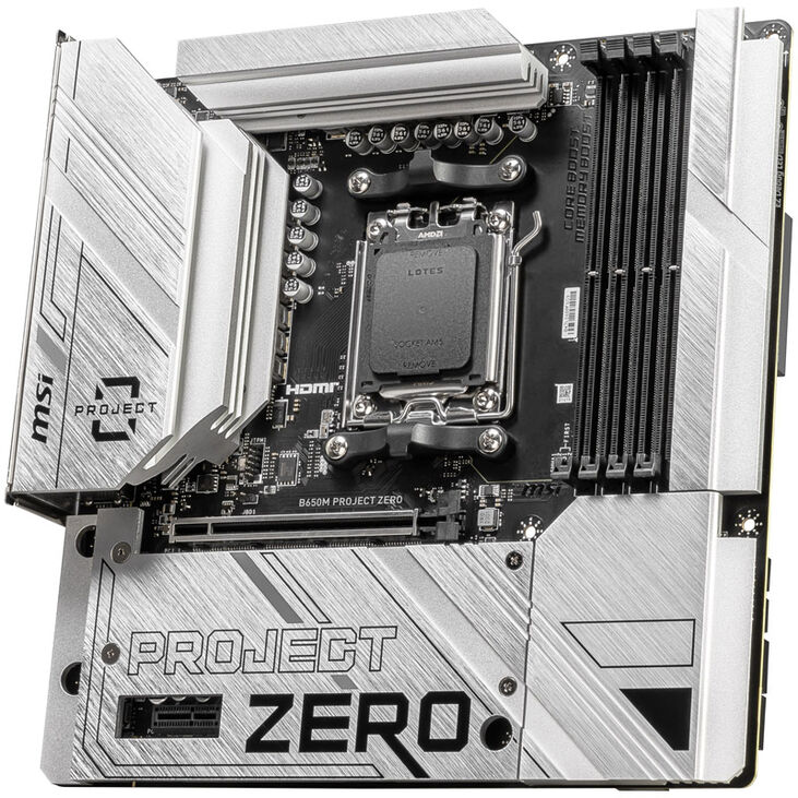 MSI B650M Project Zero, Sockel AM5, AMD B650M - DDR5 image number 6