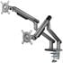 Alterzone Arm Duo Aluminium Monitorhalterung - dunkelgrau image number null