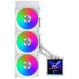 Lian Li HydroShift II LCD-S 360CL AiO-Wasserk&uuml;hlung, RGB, LCD-Display - 360mm, wei&szlig; image number null