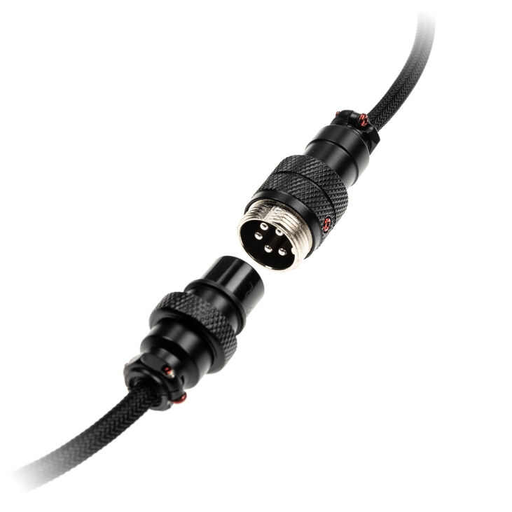 Ducky Coiled Cable Black Edition image number 1