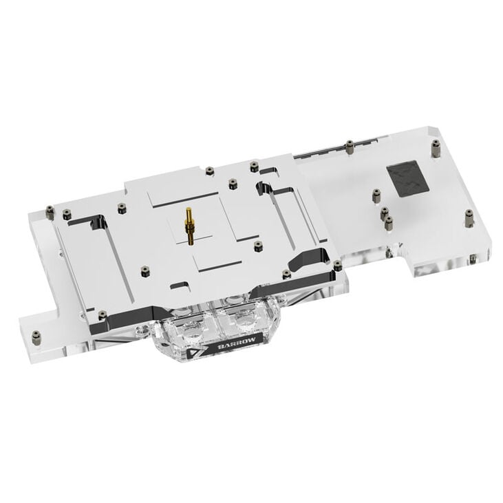 Barrow LRC2.0 full coverage GPU Water Block for ASUS TUF 3070 Aurora RGB - Acryl image number 1