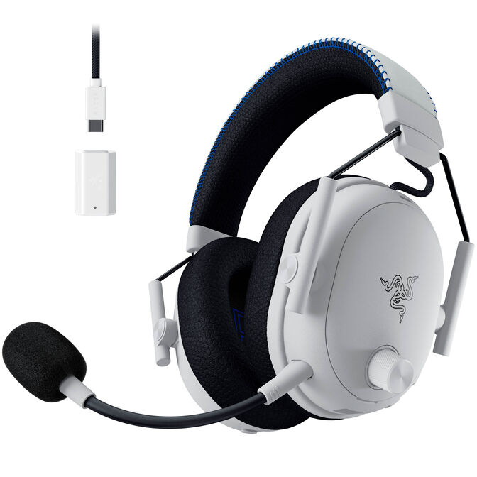 Razer BlackShark V3 Pro Gaming-Headset, f&uuml;r PlayStation - wei&szlig; image number 1