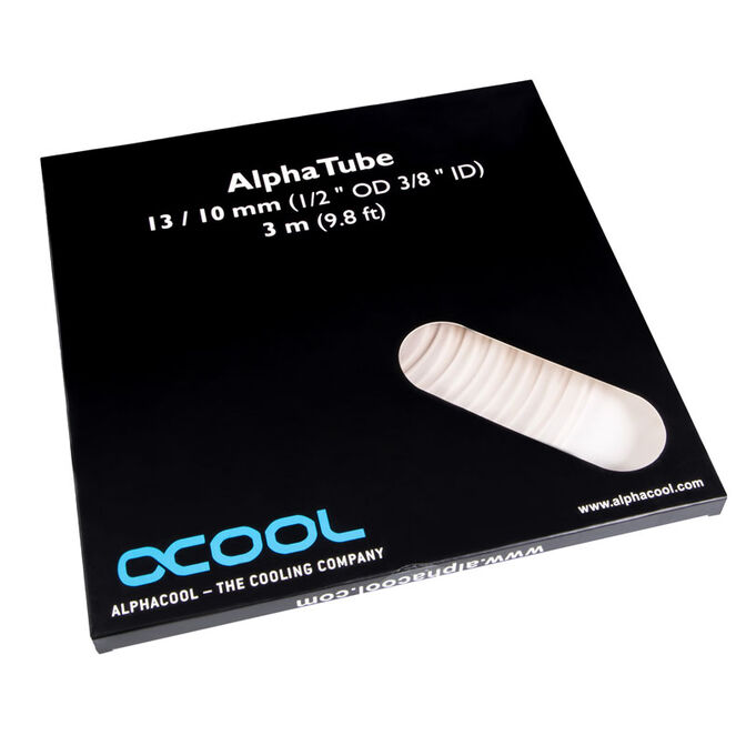 Alphacool AlphaTube Hose HF 13/10mm - Ultra Clear 3 m image number 0