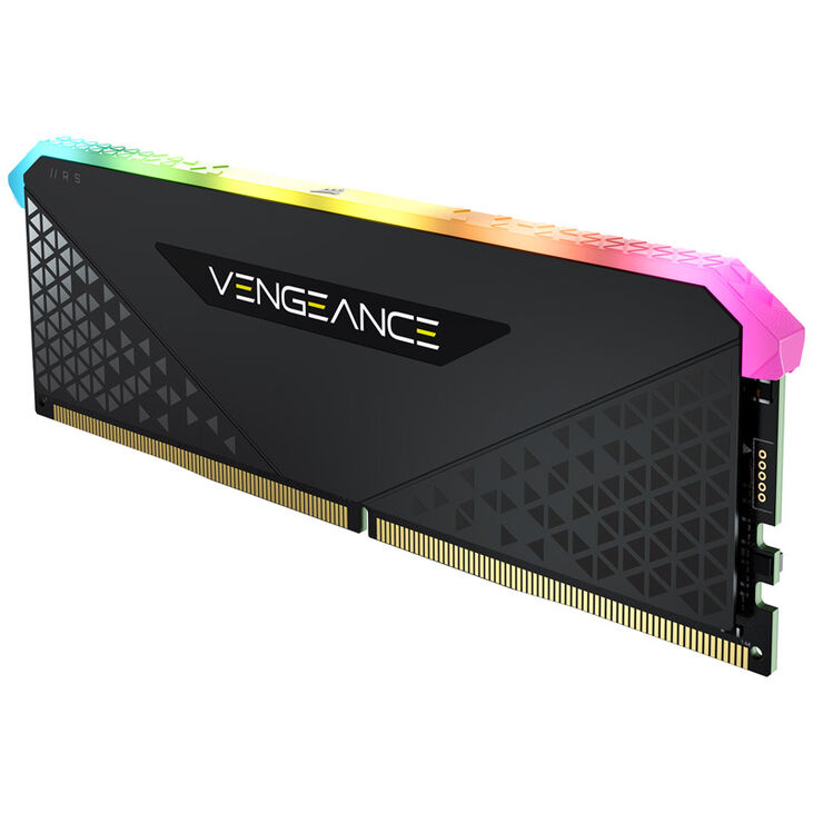 Corsair Vengeance RGB RS DDR4-3200 RAM, CL16, XMP - 64 GB Dual-Kit, schwarz image number 3