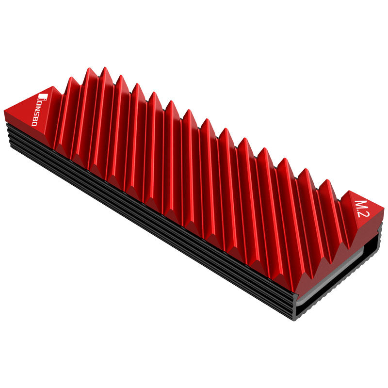 Jonsbo M. 2-3 M.2 SSD Kühlkörper - rot ZUWE-421