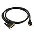 InLine HDMI zu DVI Adapter Kabel High Speed, schwarz - 1,5m image number null
