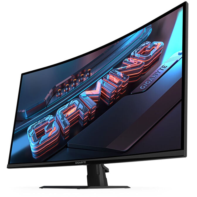 GIGABYTE GS32QCA, 32 inch Curved Gaming Monitor, 180Hz, WQHD, VA, AdaptiveSync image number 2