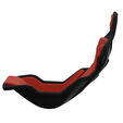 Sabelt SRP-1 Simracing-Sitz, Glasfaser-Schale, Formel-Design, gepolstert - racing red image number null