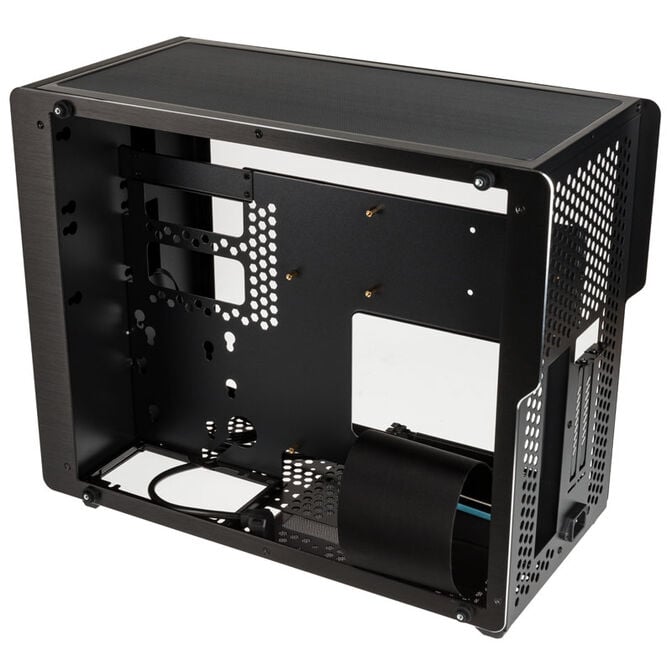 Raijintek Ophion M Evo TGS Micro-ATX Geh&auml;use, Tempered Glass - schwarz image number 6