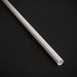 Bitspower Crystal Link Tube 12/10mm, L&auml;nge 1000mm - wei&szlig; image number null