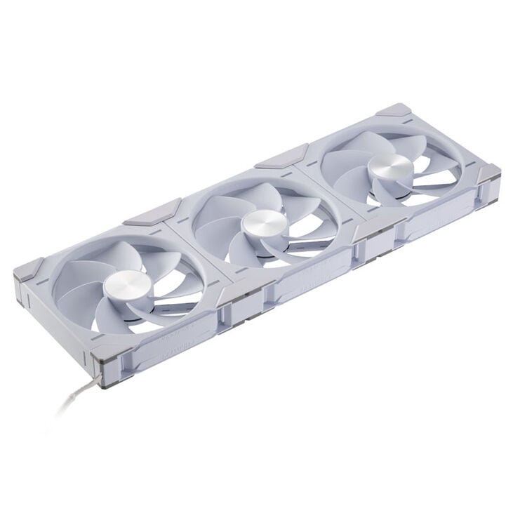 PHANTEKS D30 PWM Reverse Airflow, D-RGB Lüfter, 3er Pack - 140mm, weiß image number 1
