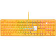 Ducky One 3 Yellow Gaming Tastatur, RGB LED - MX-Black image number null