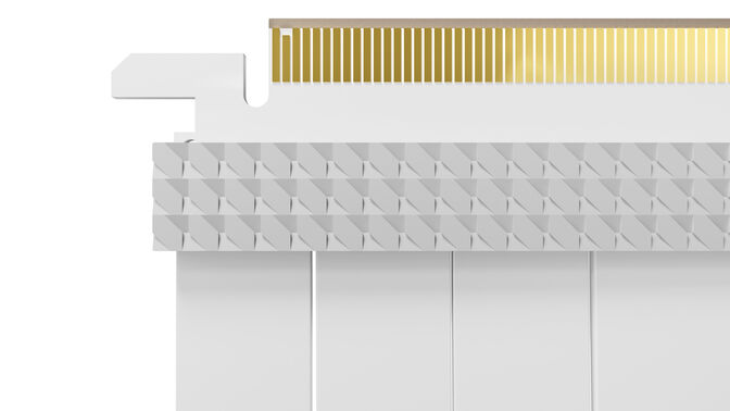 TRYX STRING PCIe 5.0 x16 Riser Cable, 200mm - white image number 4