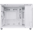 ASUS Prime AP201 Micro-ATX case, Tempered Glass - white image number null