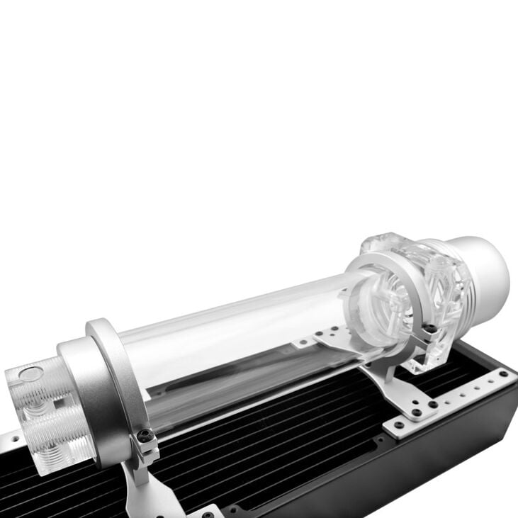 Singularity Computers Protium Reservoir 200mm - Acryl, silber image number 1