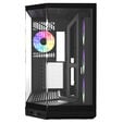 HYTE Y50 Midi Tower - Pitch Black image number null