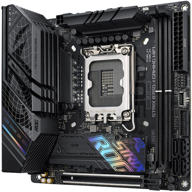 ASUS ROG Strix B760-I Gaming WiFi, Intel B760 Mainboard - Sockel 1700, DDR5 image number 7