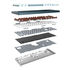 Montech MKey TKL Freedom Gaming Keyboard - GateronG Pro 2.0 Brown (US) image number null