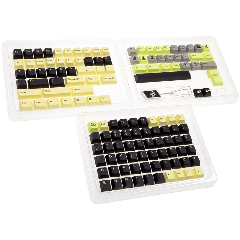 Ducky Mico PBT Dye Sublimation Set - 133 Keycaps, ANSI-US-Layout, ANSI-US-Layout GAKC-526