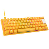 Ducky One 3 Yellow Mini Gaming Tastatur, RGB LED - MX-Silent-Red