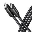 AXAGON BUCM32-CM15AB USB-C 3.2 zu USB-C 3.2 - Ladekabel, Daten&uuml;bertragung image number null